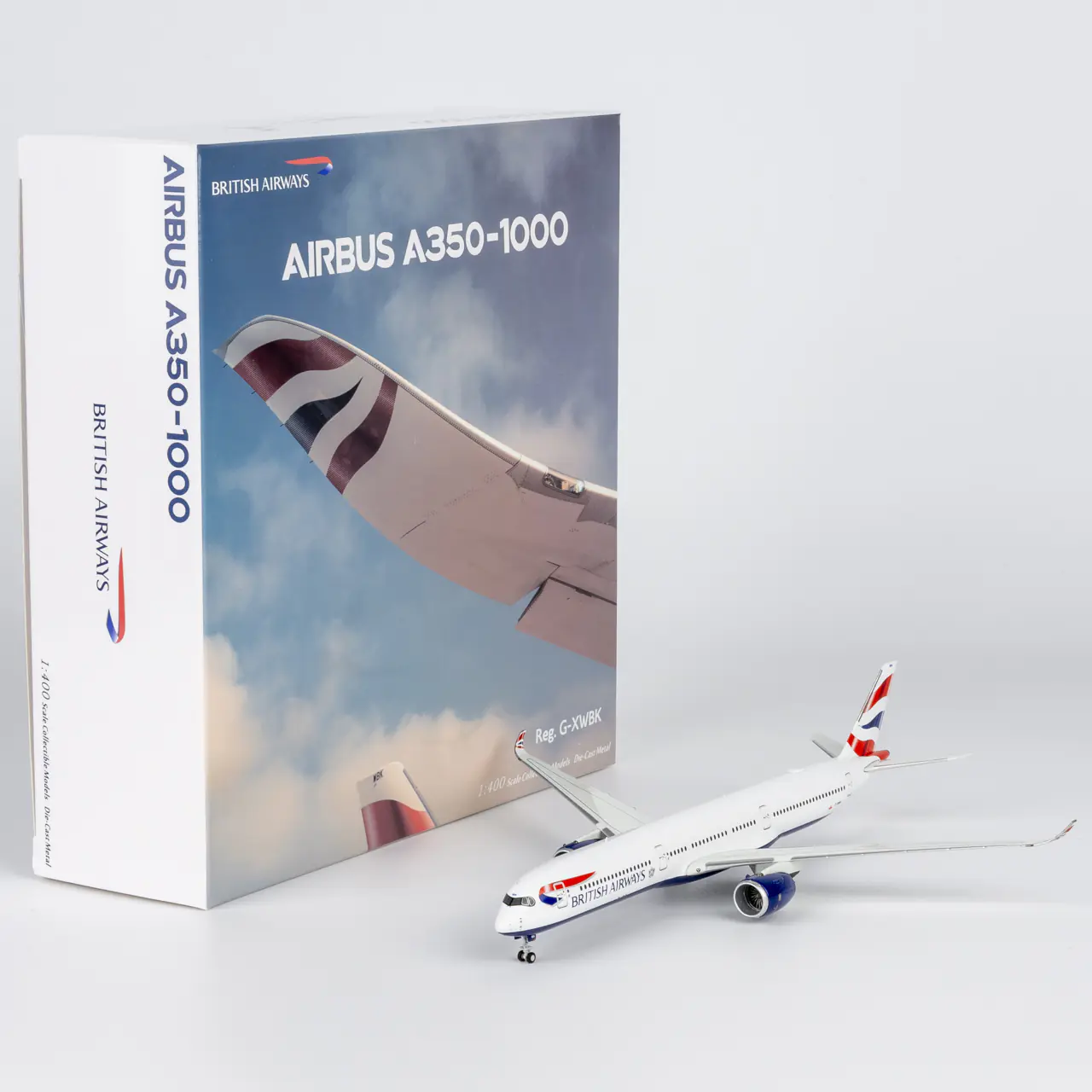 Collectible Diecast Aircraft Model Airbus A350-1000 57023 NG Models 1:400 British Airways Reg: G-XWBK