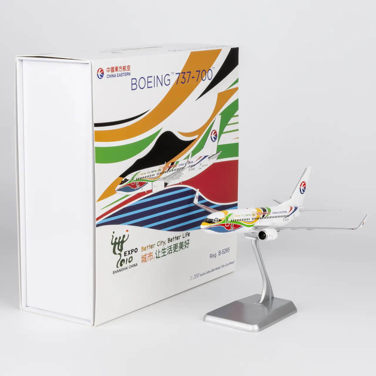 Collectible Diecast Aircraft Model Boeing B737-700 05031 NG Models 1:200 China Eastern Airlines Reg: B-5265
