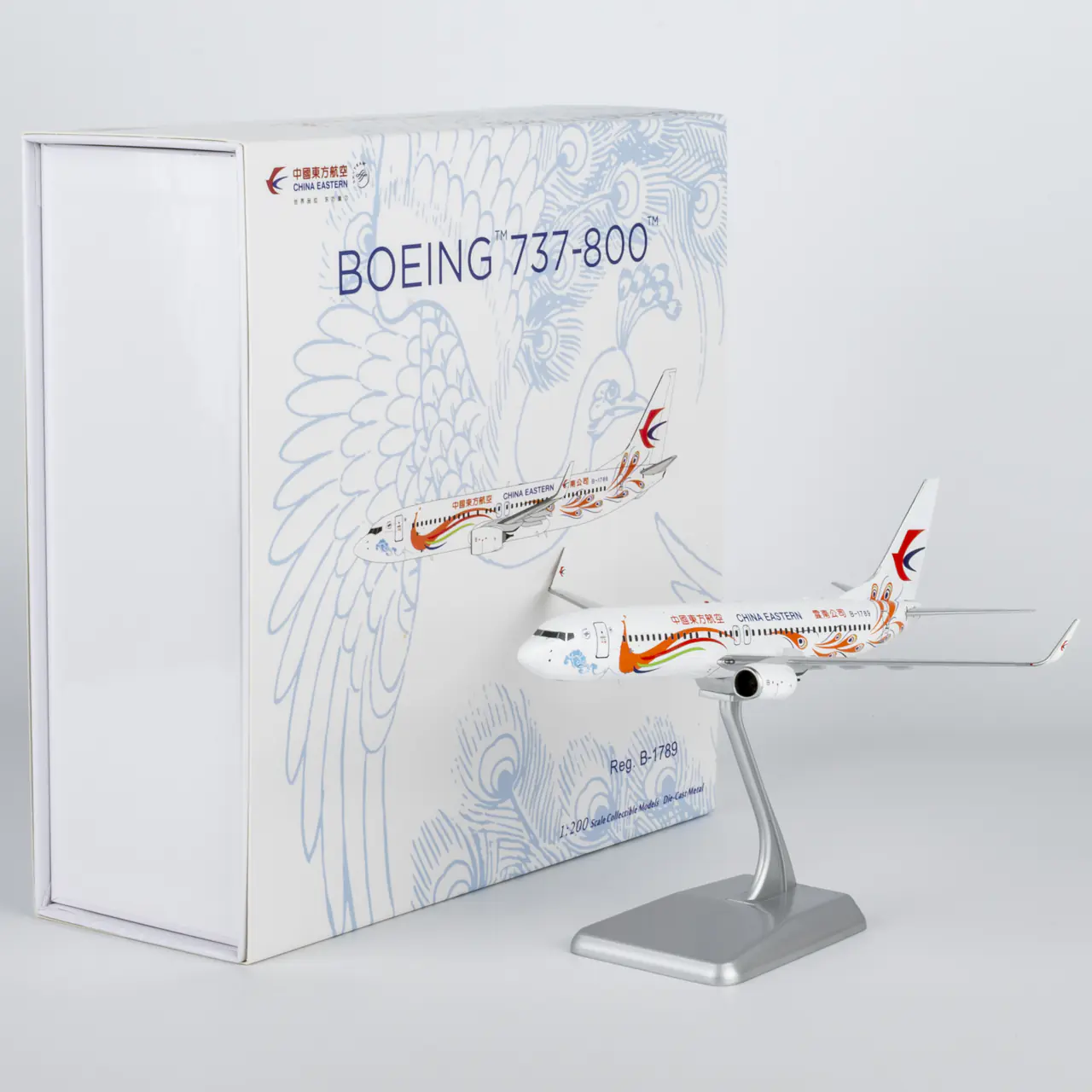 Collectible Diecast Aircraft Model Boeing B737-800 08057 NG Models 1:200 China Eastern Airlines Reg: B-1789