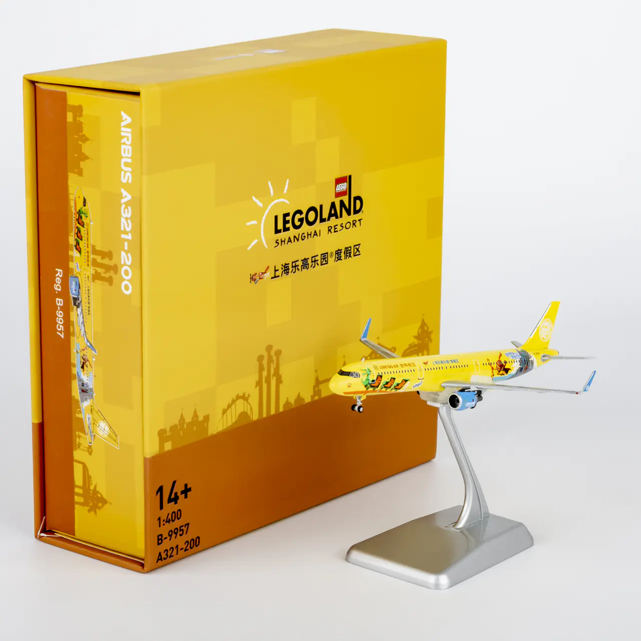 Collectible Diecast Aircraft Model Airbus A321-200 13141 [ULTIMATE] NG Models 1:400 Juneyao Airlines Reg: B-9957