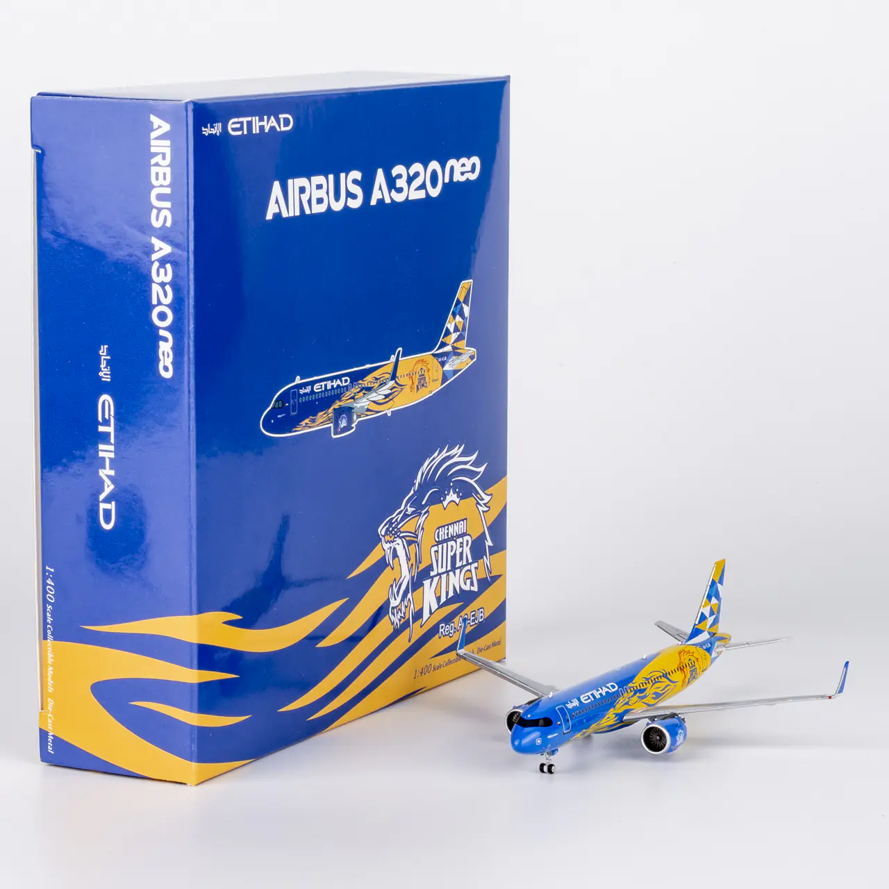 Collectible Diecast Aircraft Model Airbus A320neo 15058 NG Models 1:400 Etihad Airways Reg: A6-EJB