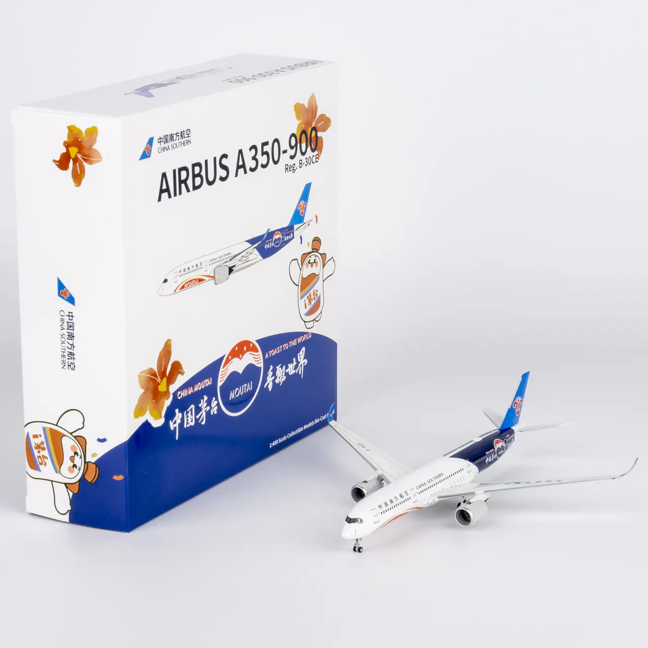 Collectible Diecast Aircraft Model Airbus A350-900 39068 NG Models 1:400 China Southern Airlines Reg: B-30CE