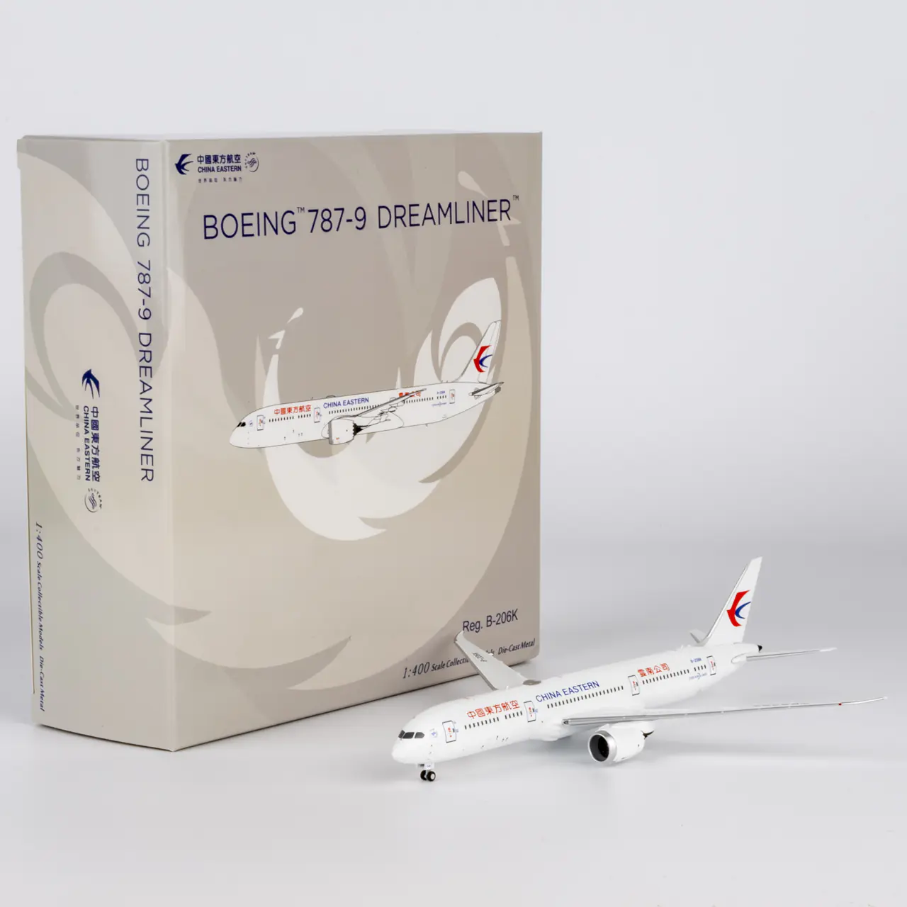 Collectible Diecast Aircraft Model Boeing B787-9 55138 NG Model 1:400 China Eastern Airlines Reg: B-206K