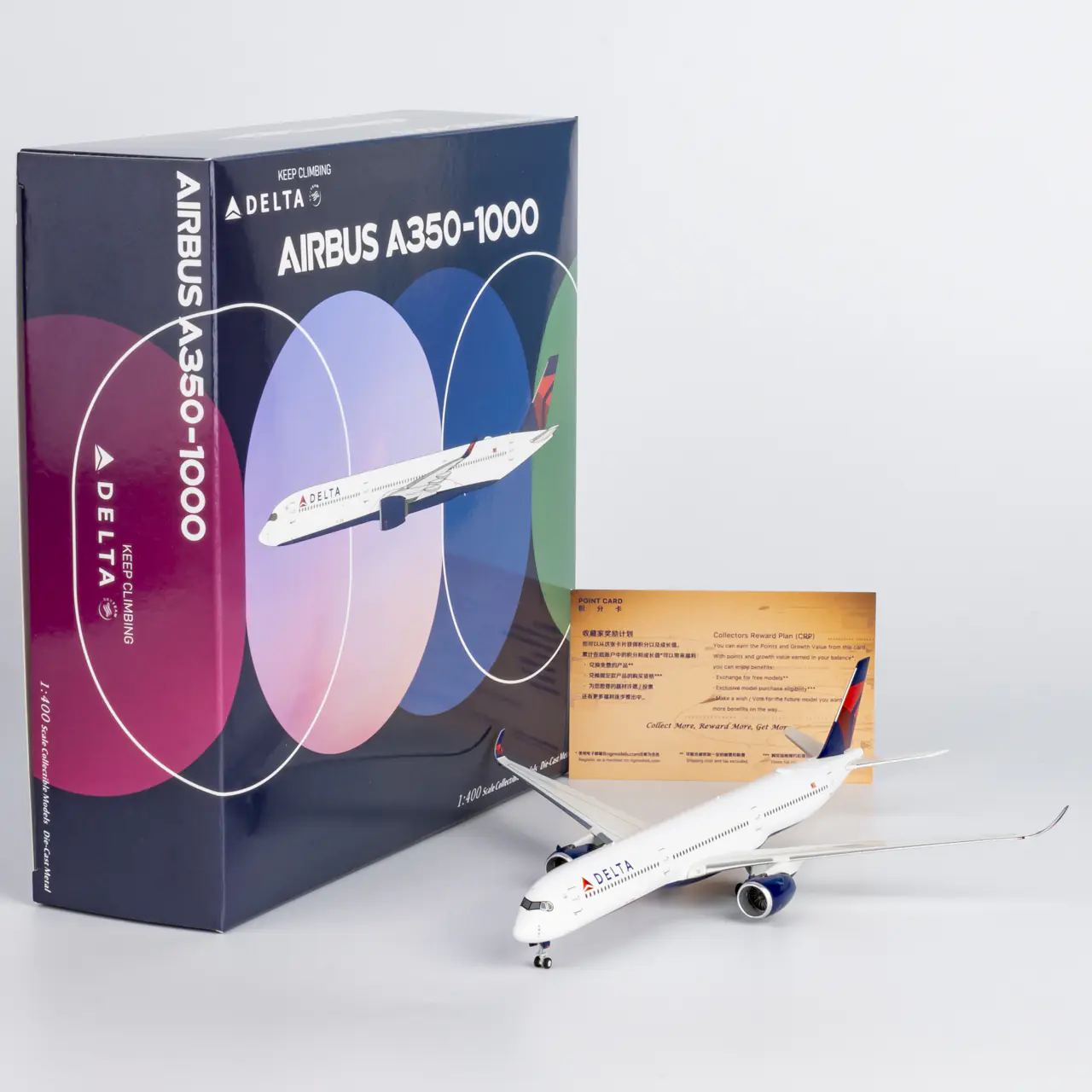 Collectible Diecast Aircraft Model Airbus A350-1000 57010 NG Models 1:400 Delta Air Lines