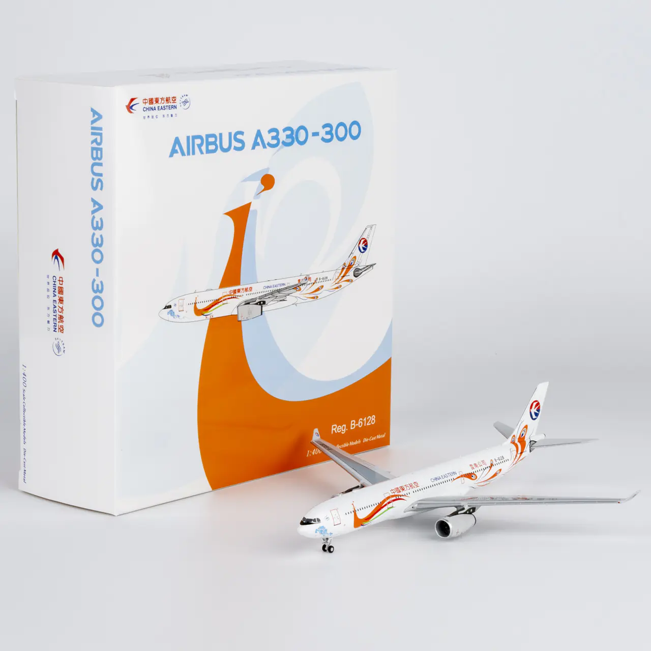 Collectible Diecast Aircraft Model Airbus A330-300 62072 NG Models 1:400 China Eastern Airlines Reg: B-6128