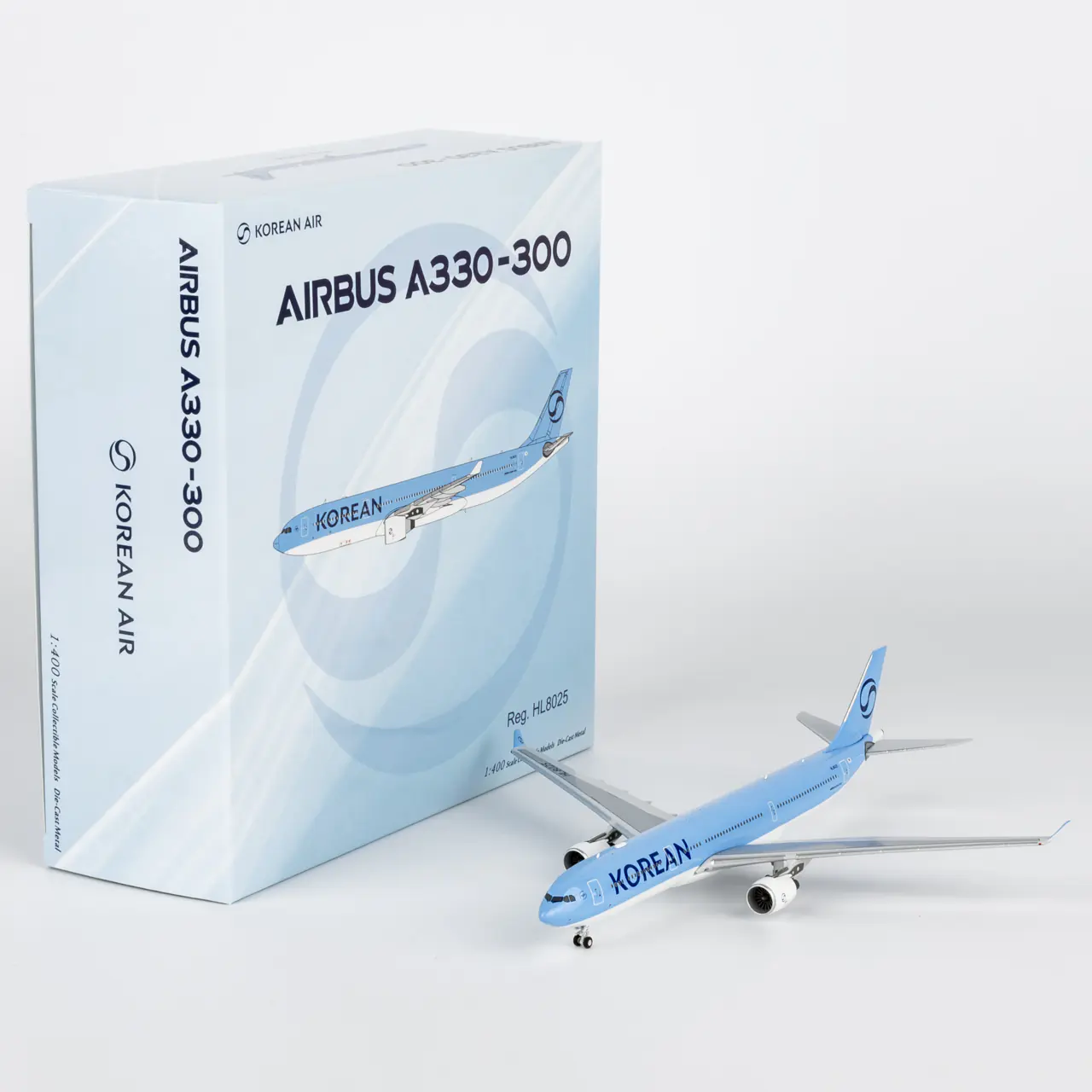 Collectible Diecast Aircraft Model Airbus A330-300 62077 NG Models 1:400 Korean Air Reg: HL8025