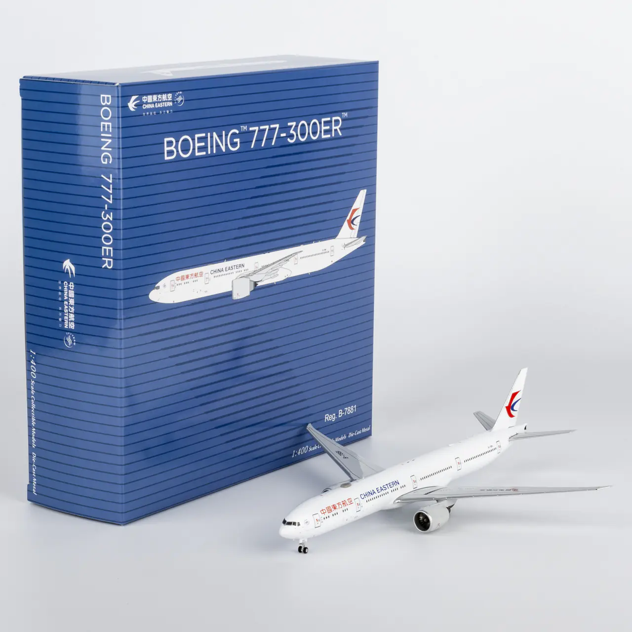 Collectible Diecast Aircraft Model Boeing B777-300ER 73078 NG Models 1:400 China Eastern Airlines Reg: B-7881