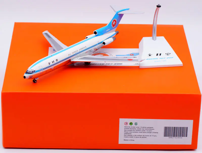 Collectible Diecast Aircraft Model Boeing B727-200 EW2722006 JC Wings 1:200 ANA All Nippon Airways Reg: JA8328