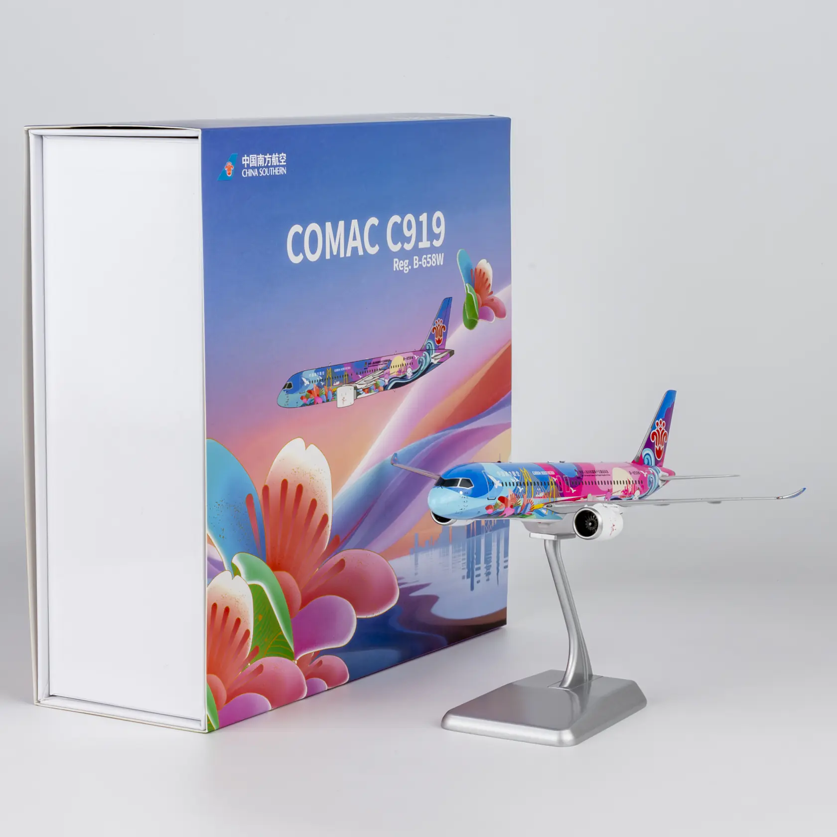 Collectible Diecast Aircraft Model COMAC C919 24197 NG Models 1:200 China Southern Airlines Reg: B-658W