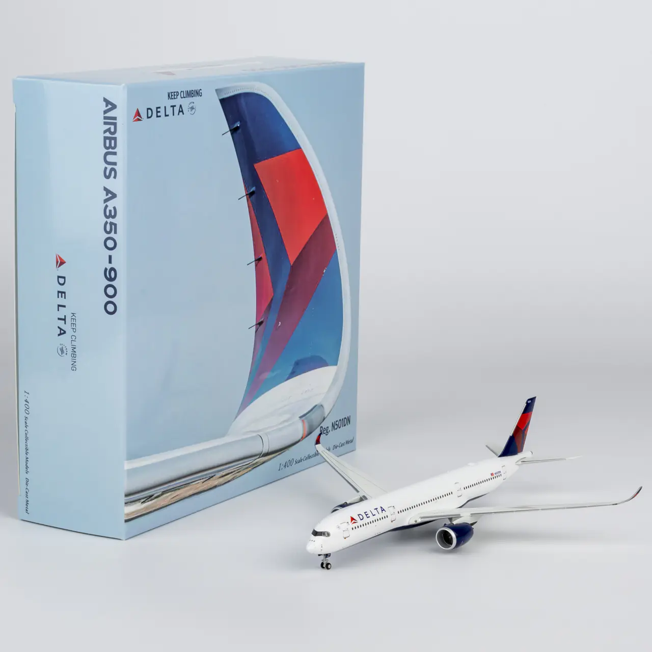 Collectible Diecast Aircraft Model Airbus A350-900 39118 NG Models 1:400 Delta Air Lines Reg: N501DN