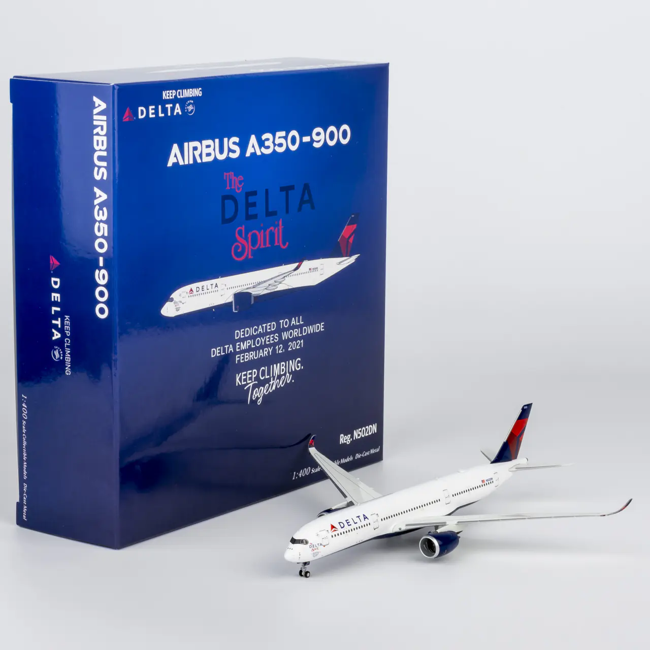 Collectible Diecast Aircraft Model Airbus A350-900 39119 NG Models 1:400 Delta Air Lines Reg: N502DN