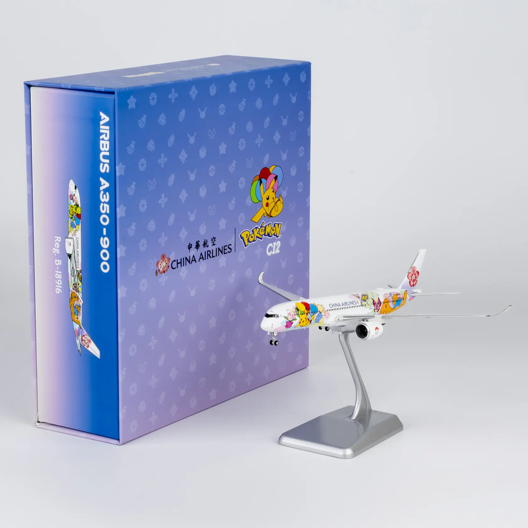 Collectible Diecast Aircraft Model Airbus A350-900 39133 [ULTIMATE] NG Models 1:400 China Airlines Reg: B-18916
