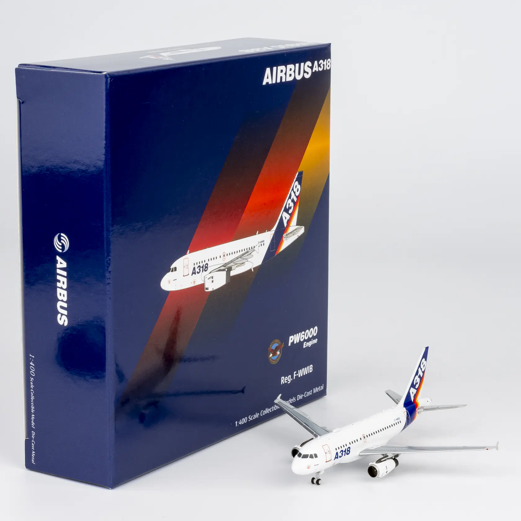 Collectible Diecast Aircraft Model Airbus A318-100 48020 NG Models 1:400 Airbus Industrie Reg: F-WWIB