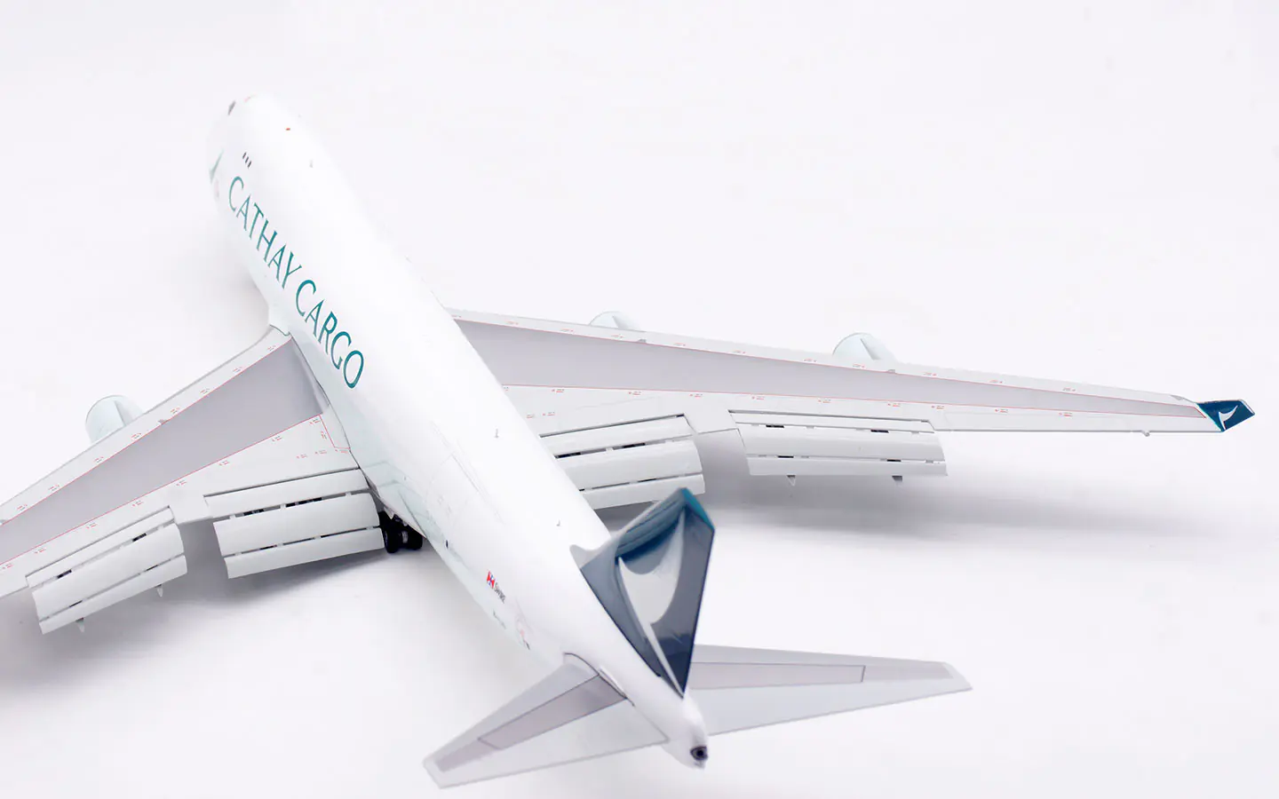Collectible Diecast Aircraft Model Boeing B747-400F L2138FD SQ Wings 1:200 Chthay Pacific Cargo Reg: B-LID [Flaps Down]