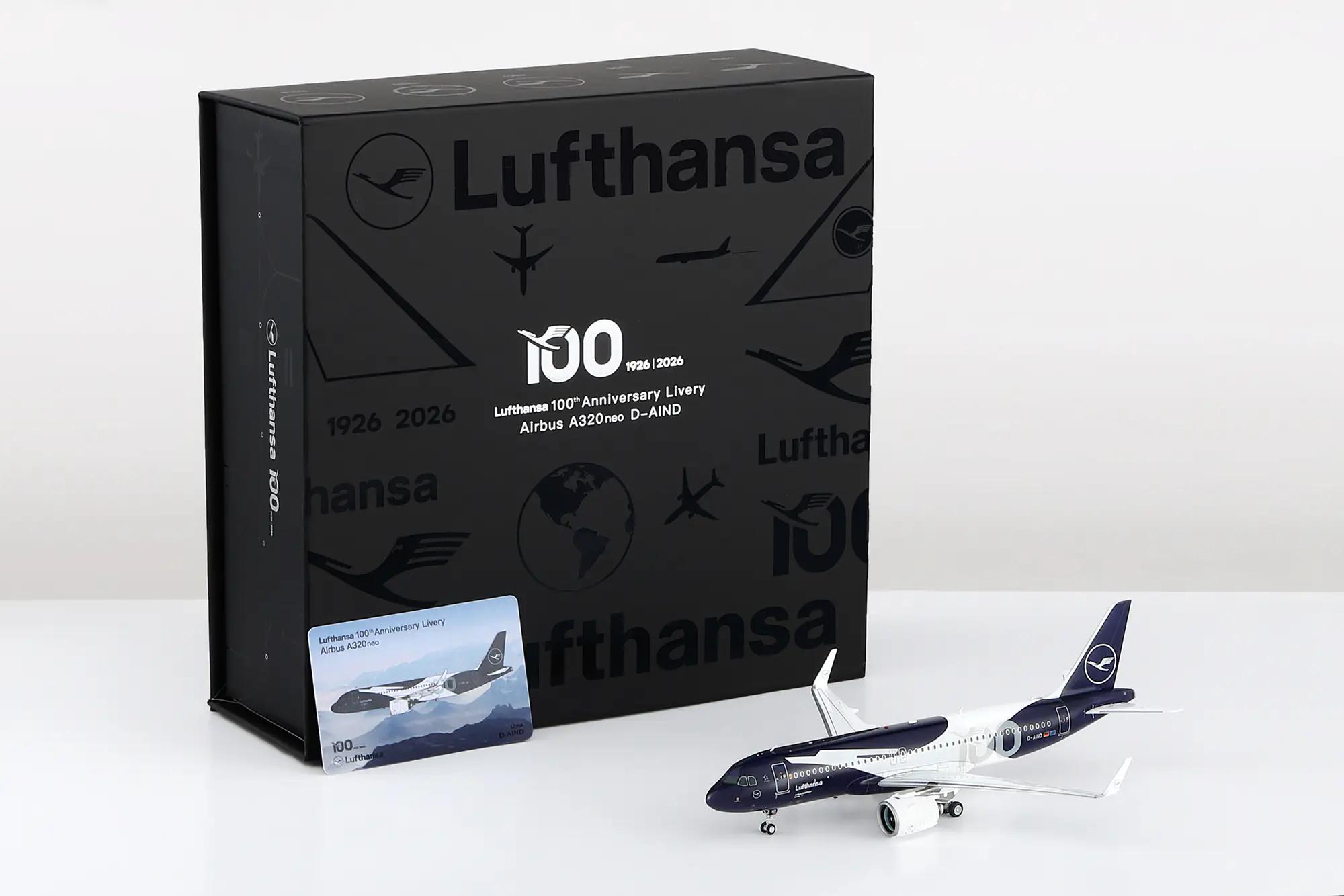 Collectible Diecast Aircraft Model Airbus A320neo L2353 SQ Wings 1:200 Lufthansa Airlines Reg: D-AIND
