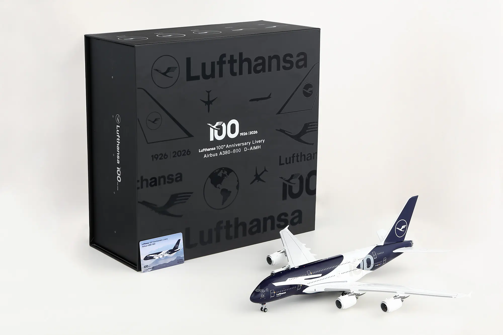 Collectible Diecast Aircraft Model Airbus A380 L2350 SQ Wings 1:200 Lufthansa Airlines Reg: D-AIMH