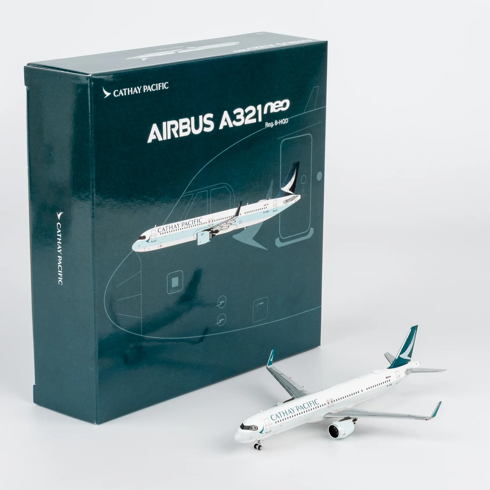 Collectible Diecast Aircraft Model Airbus A321neo 13165 NG Models 1:400 Cathay Pacific Airways Reg: B-HQD