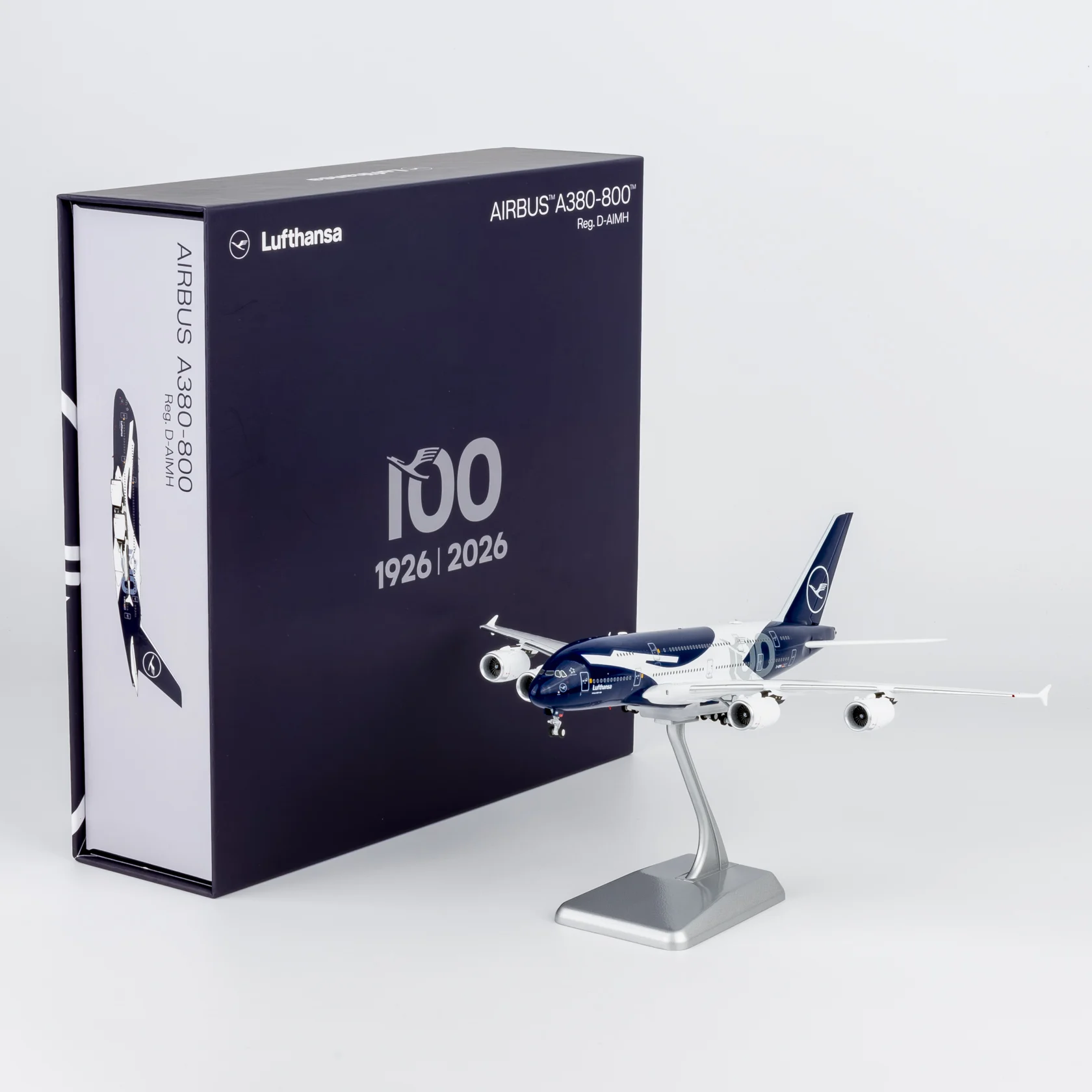 Collectible Diecast Aircraft Model Airbus A380-800 38001 [Ultimate] NG Models 1:400 Lufthansa Airlines Reg: D-AIMH