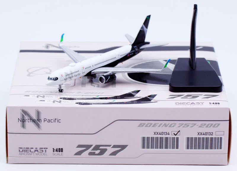 Collectible Diecast Aircraft Model Boeing B757-200 XX40134 JC Wings 1:400 Northern Pacific Airways Reg: N627NP